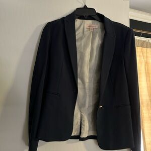 Navy Blue Single button blazer